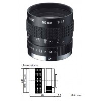 RICOH FL-BC5014A-VG VGA Lens (Manual Iris Lens)