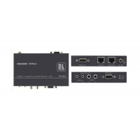 1:2 Computer Graphics Video With S/PDIF Or Stereo Audio Twisted Pair Receiver
