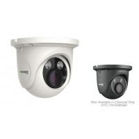 Transcendent Series 5 Megapixel H.265 Indoor/Outdoor WDR IP Turret Camera with 2 High Power IR LED Illumination & Motorized Varifocal Lens