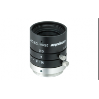 Computar M2528-MPW3 2/3" 25mm F2.8 Manual Iris C-Mount Lens, Ultra Low Distortion, 6 Megapixel Rated